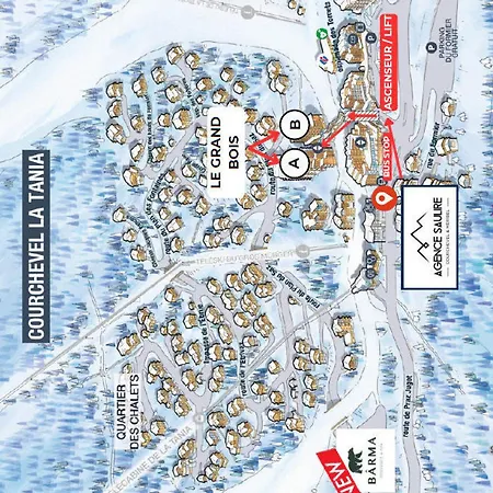 Apartment La Tania 2 Pieces, 4 Pers, Aux Pieds, Balcon, Grand Bois - Fr-1-182a-15 Courchevel